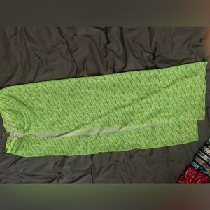 Kendall & Kylie Lime Green Mesh Swimsuit cover up skirt